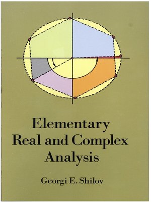 cover image of Elementary Real and Complex Analysis